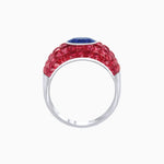 Load image into Gallery viewer, Bombay Ring with Gemstone - Shahin Jewelry