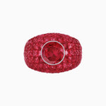 Load image into Gallery viewer, Bombay Ring with Gemstone - Shahin Jewelry