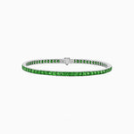 Load image into Gallery viewer, Classic Gemstone Line Bracelet - Shahin Jewelry