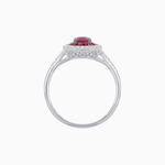 Load image into Gallery viewer, Classic Split Shank Halo Ring Mounting for an Oval Cut Stone - Shahin Jewelry