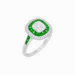 Load image into Gallery viewer, Cushion Cut Diamond Engagement Ring - Shahin Jewelry