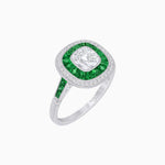 Load image into Gallery viewer, Cushion Cut Diamond Engagement Ring - Shahin Jewelry