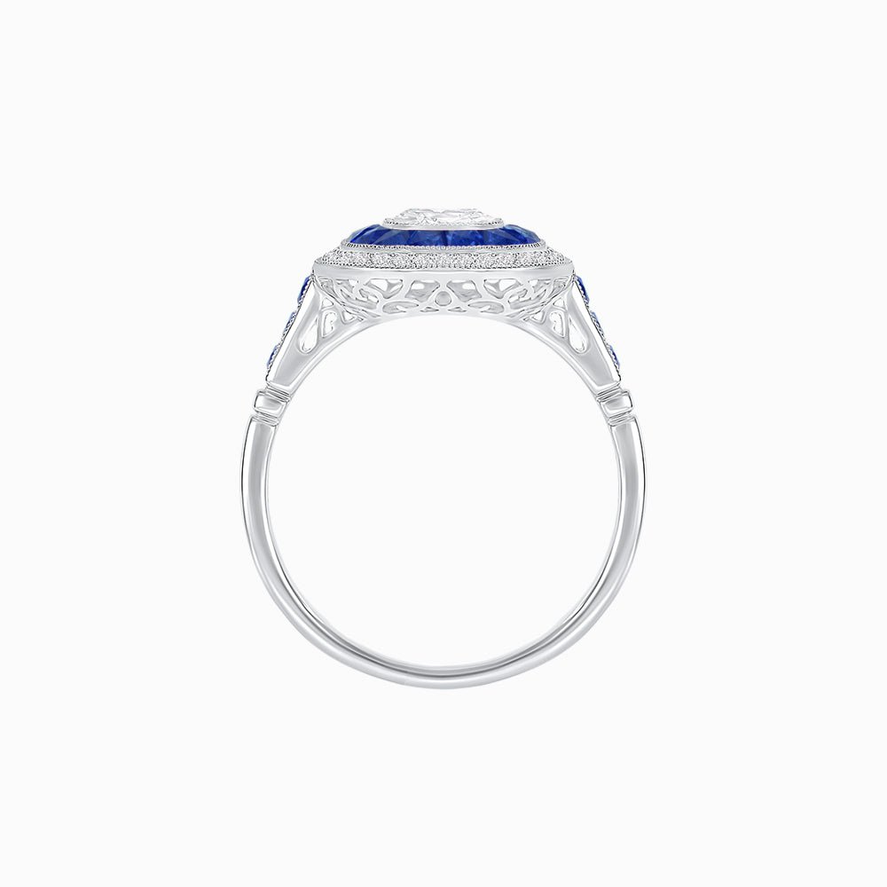 Cushion Cut Diamond Engagement Ring - Shahin Jewelry