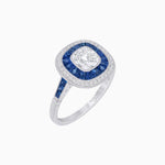 Load image into Gallery viewer, Cushion Cut Diamond Engagement Ring - Shahin Jewelry