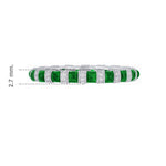 Load image into Gallery viewer, Delightful Sapphire and Diamond Full Eternity Band - Shahin Jewelry
