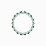 Load image into Gallery viewer, Delightful Sapphire and Diamond Full Eternity Band - Shahin Jewelry