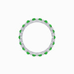 Load image into Gallery viewer, Delightful Sapphire and Diamond Full Eternity Band - Shahin Jewelry