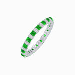 Load image into Gallery viewer, Delightful Sapphire and Diamond Full Eternity Band - Shahin Jewelry