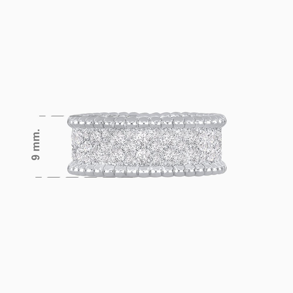 Diamond band ring Classic Collection - Shahin Jewelry