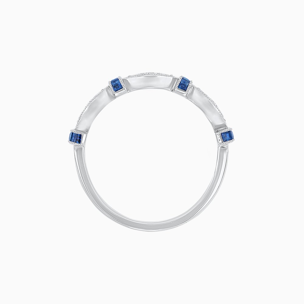 Diamond Half Eternity Band - Shahin Jewelry