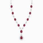 Load image into Gallery viewer, Drop Tennis Necklace - Shahin Jewelry