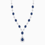 Load image into Gallery viewer, Drop Tennis Necklace - Shahin Jewelry