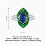 Load image into Gallery viewer, Art Deco Inspired Marquise Diamond Ring