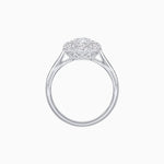 Load image into Gallery viewer, Elegant Emerald Cut Cluster Ring with Vintage Flair - Mounting - Shahin Jewelry