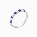 Load image into Gallery viewer, Emerald Brilliance 9-Stone Diamond Band Ring - Shahin Jewelry