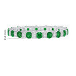 Load image into Gallery viewer, Enchanting Diamond Full Eternity Band - Shahin Jewelry