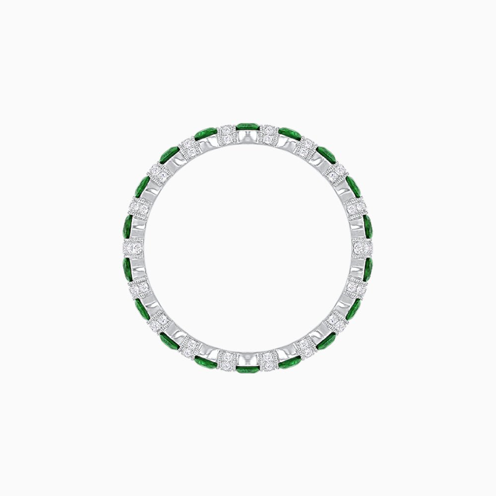 Enchanting Diamond Full Eternity Band - Shahin Jewelry