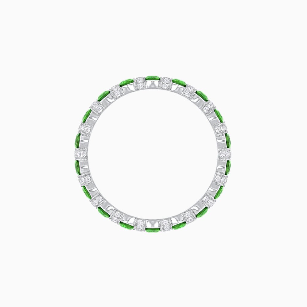 Enchanting Diamond Full Eternity Band - Shahin Jewelry