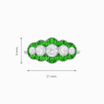 Load image into Gallery viewer, Five Stone Diamond Ring - Shahin Jewelry