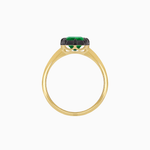 Load image into Gallery viewer, Georgian - Inspired Cushion - Cut Ring Mounting - Shahin Jewelry