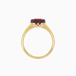 Load image into Gallery viewer, Georgian - Inspired Cushion - Cut Ring Mounting - Shahin Jewelry