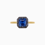 Load image into Gallery viewer, Georgian - Inspired Cushion - Cut Ring Mounting - Shahin Jewelry