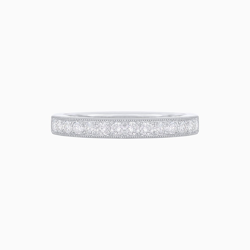 Half Eternity Wedding Band - Shahin Jewelry
