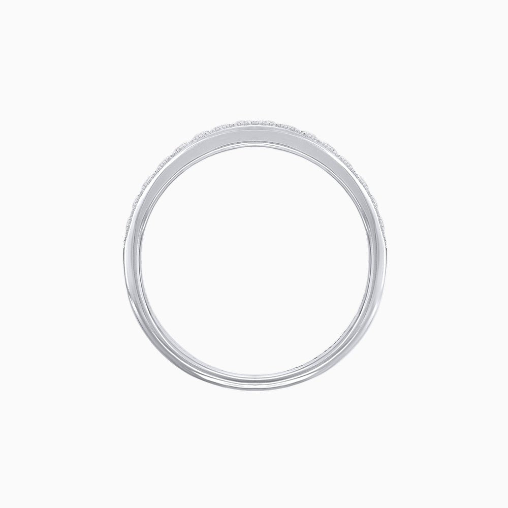Half Eternity Wedding Band - Shahin Jewelry