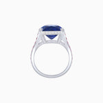 Load image into Gallery viewer, Heart Shape Ring with Diamond Accents - Shahin Jewelry