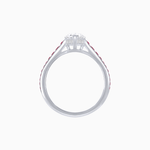 Load image into Gallery viewer, Marquise Center Mounting Engagement Ring with Accent Diamonds - Shahin Jewelry