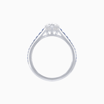 Load image into Gallery viewer, Marquise Center Mounting Engagement Ring with Accent Diamonds - Shahin Jewelry