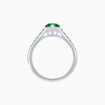 Load image into Gallery viewer, Marquise Center Mounting Engagement Ring with Accent Diamonds - Shahin Jewelry