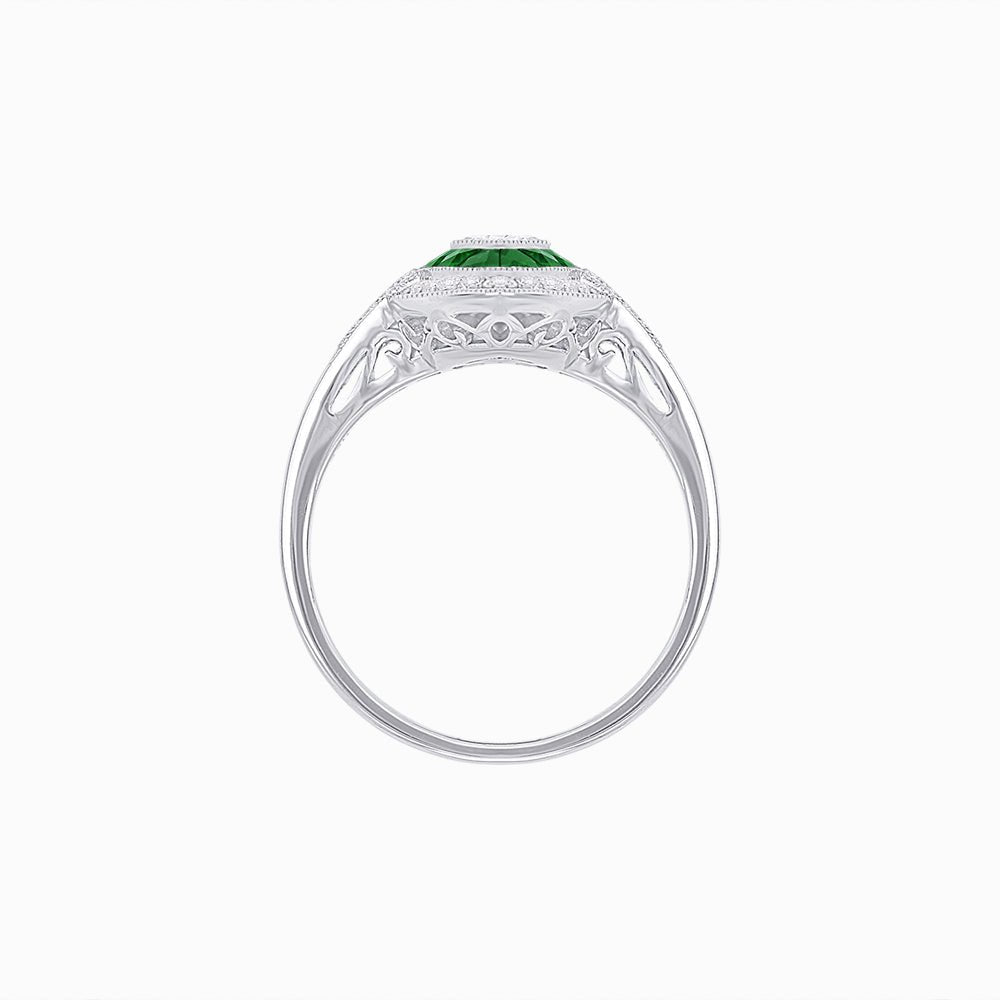 Marquise Shape Art Deco Style - Shahin Jewelry