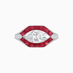 Load image into Gallery viewer, Marquise Shape Art Deco Style - Shahin Jewelry