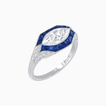 Load image into Gallery viewer, Marquise Shape Art Deco Style - Shahin Jewelry