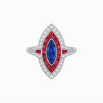 Load image into Gallery viewer, Marquise Shape Art Deco Style - Shahin Jewelry