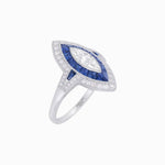 Load image into Gallery viewer, Marquise Shape Art Deco Style - Shahin Jewelry