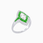 Load image into Gallery viewer, Marquise Shape Art Deco Style - Shahin Jewelry