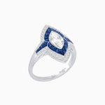 Load image into Gallery viewer, Marquise Shape Art Deco Style - Shahin Jewelry