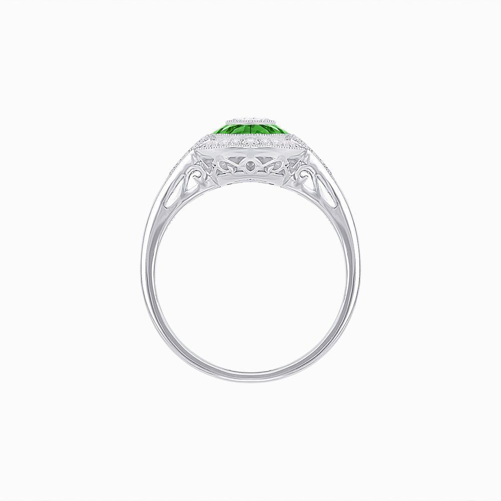 Marquise Shape Art Deco Style - Shahin Jewelry