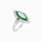 Load image into Gallery viewer, Marquise Shape Art Deco Style - Shahin Jewelry