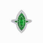 Load image into Gallery viewer, Marquise Shape Art Deco Style - Shahin Jewelry