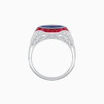 Load image into Gallery viewer, Marquise Shape Art Deco Style With Gemstone - Shahin Jewelry