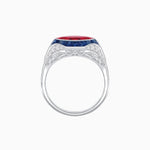 Load image into Gallery viewer, Marquise Shape Art Deco Style With Gemstone - Shahin Jewelry