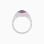 Load image into Gallery viewer, Marquise Shape Art Deco Style with Gemstone - Shahin Jewelry