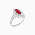 Load image into Gallery viewer, Marquise Shape Gemstone Art Deco Style - Shahin Jewelry