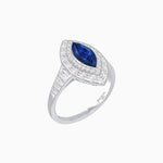 Load image into Gallery viewer, Marquise Shape Gemstone Art Deco Style - Shahin Jewelry