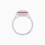 Load image into Gallery viewer, Marquise Shaped Antique Inspired Filigree Illusion Setting Ring - Shahin Jewelry