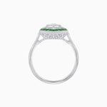 Load image into Gallery viewer, Marquise Shaped Antique Inspired Filigree Illusion Setting Ring - Shahin Jewelry