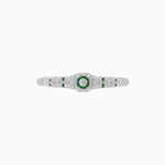 Load image into Gallery viewer, Octagon Shaped Art Deco Inspired Bracelet with Diamond and Gemstone - Shahin Jewelry